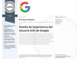 Certificado UX_Coursera